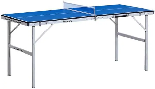 Harvil 60-Inch Folding Portable Table Tennis Table